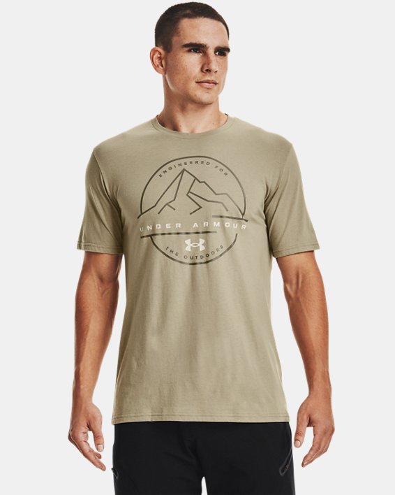 Men's UA Coordinates T-Shirt in Gray image number 0